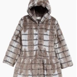 Girls Widgeon Faux Fur Coat